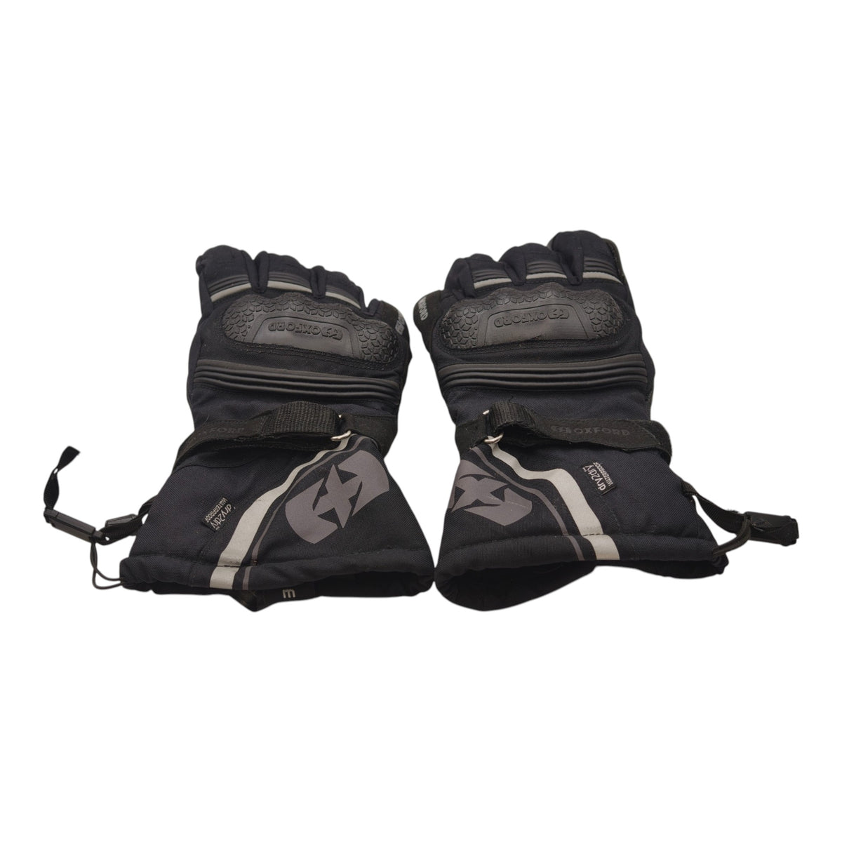 Oxford Montreal 4.0 Motorcycle Gloves - M - Black - actual item photo 1