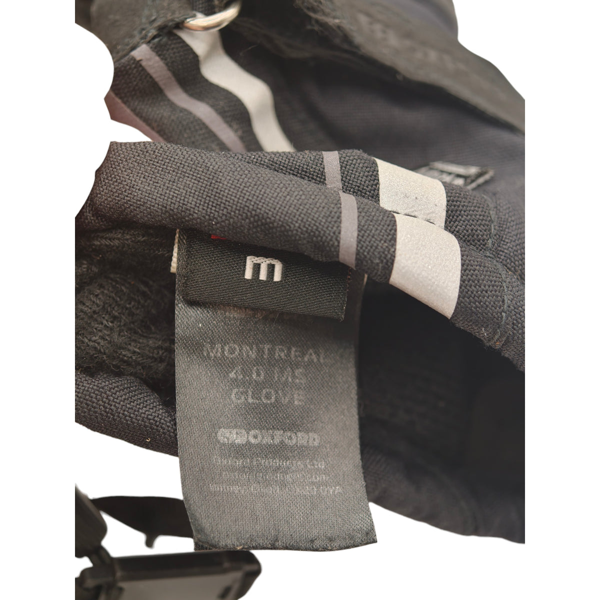 Oxford Montreal 4.0 Motorcycle Gloves - M - Black - actual item photo 6