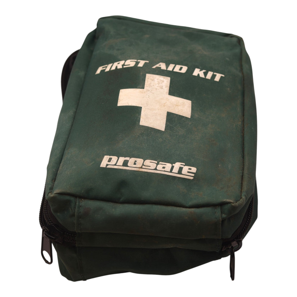 Prosafe First Aid Bag with Unchecked Contents - Green - actual item photo 1
