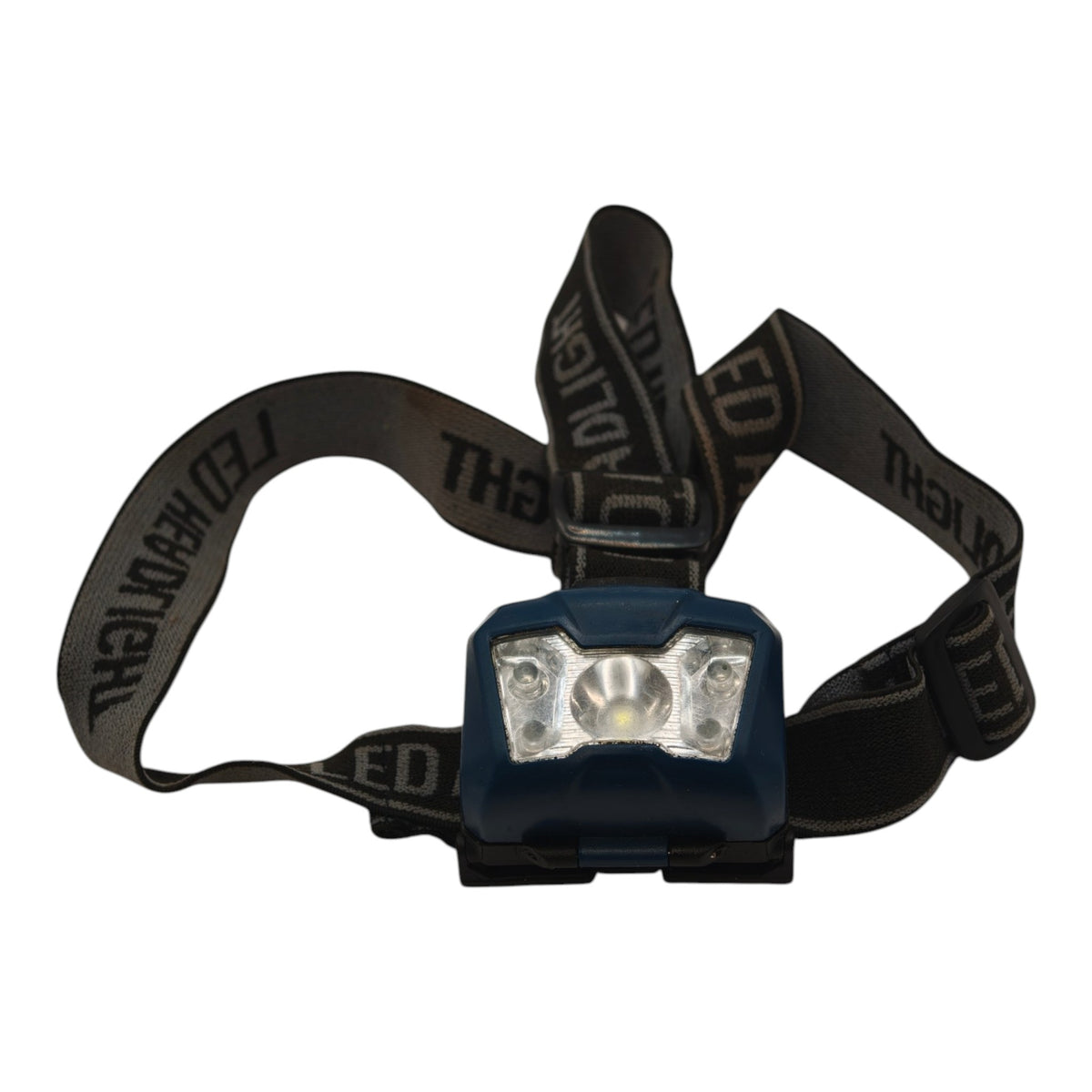 LED Head Torch - Blue - 3 AAA - actual item photo 1