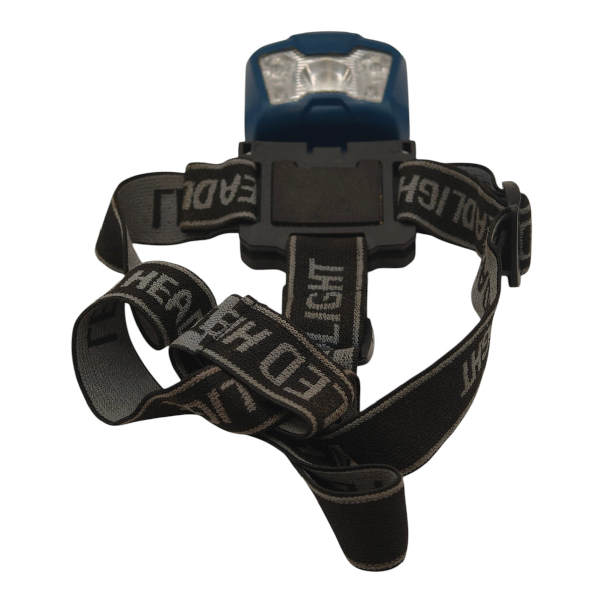LED Head Torch - Blue - 3 AAA - actual item photo 2