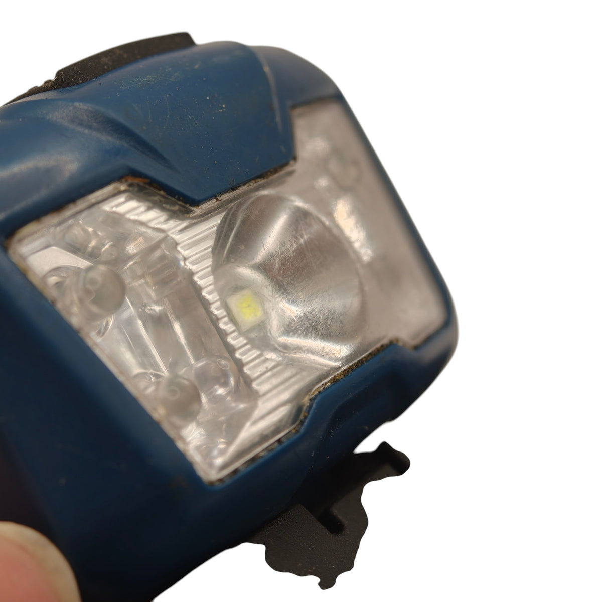 LED Head Torch - Blue - 3 AAA - actual item photo 3