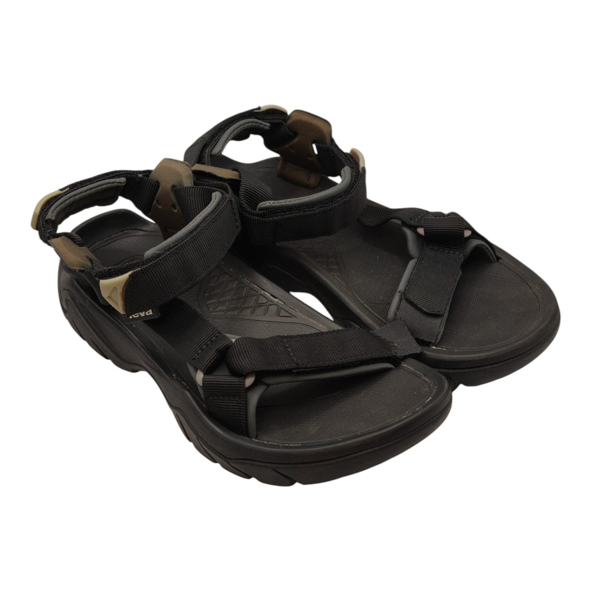 Teva Terra Fi Women's Sandals - US 7 - Black - New Display Stock - actual item photo 1