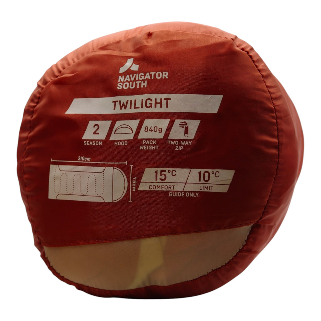 Navigator South Twilight 2 Season Sleeping Bag - 210 x 75cm - actual item photo 7