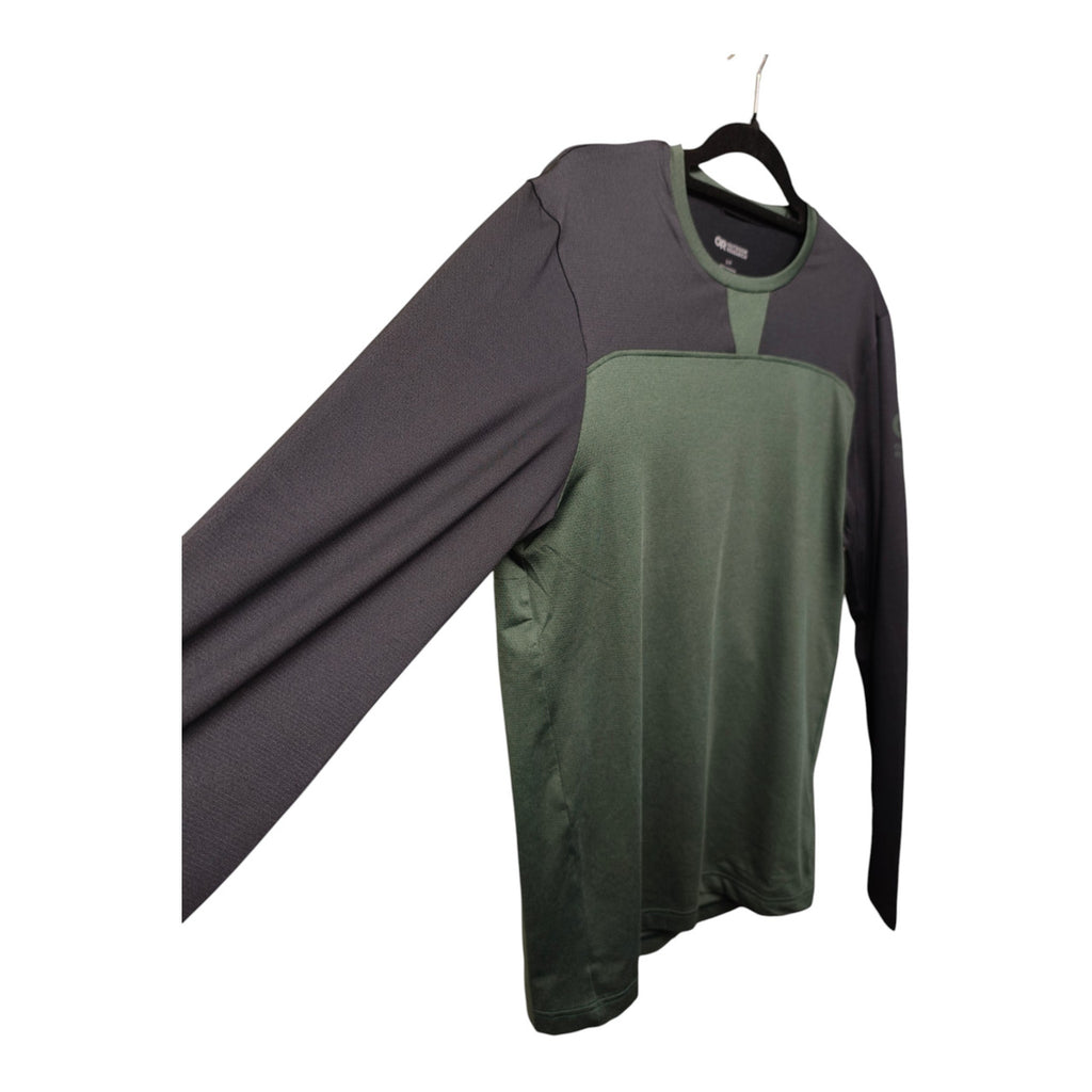 Outdoor Research Freewheel Long Sleeve MTB Jersey - Men's S — sleeve and side