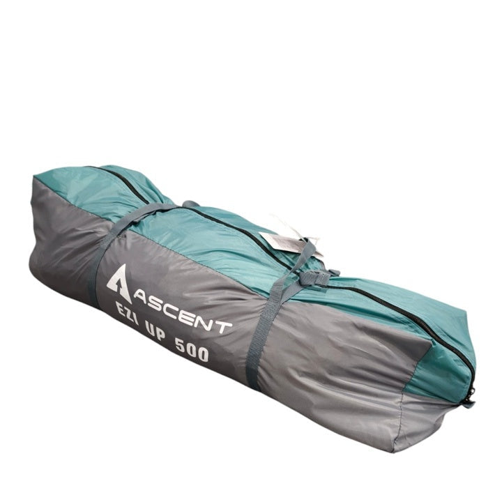 Ascent Ezi Up 500 Tent with Carry Bag packed tent