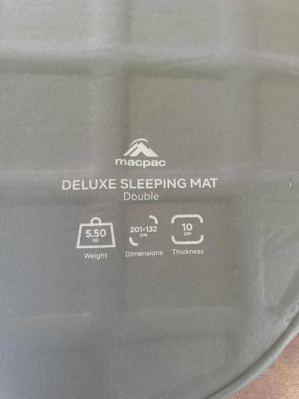 Macpac Deluxe sleeping mat - double