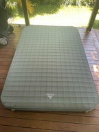 Macpac Deluxe sleeping mat — double — 201 × 132 × 10 cm
