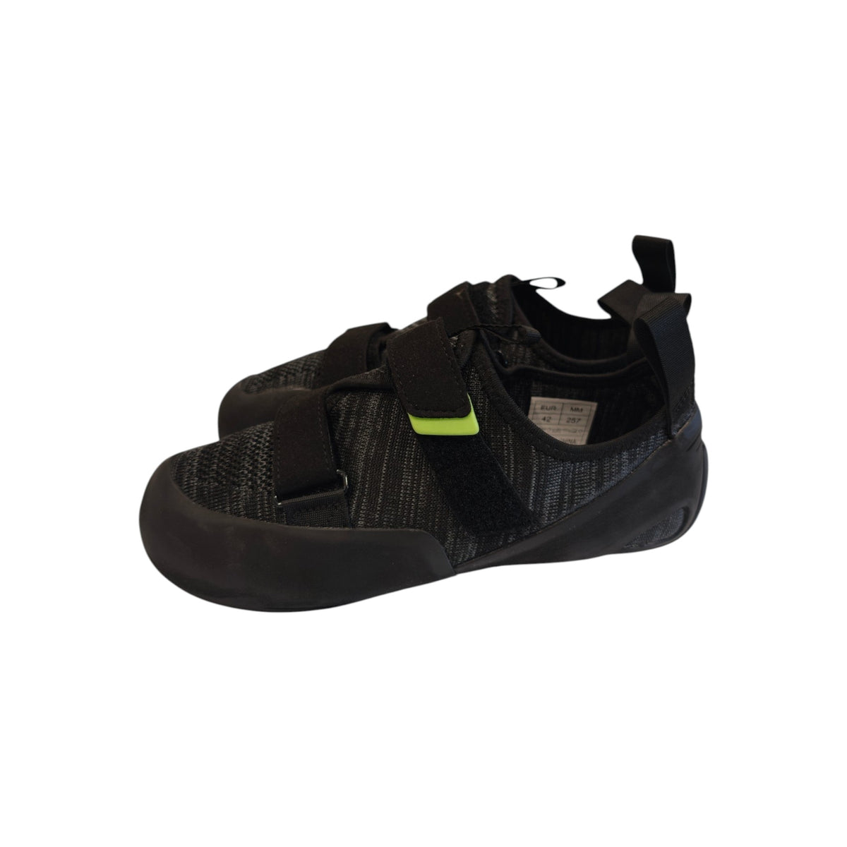 Unbranded Climbing Shoes - Black / Grey - EUR 42 - left facing pair
