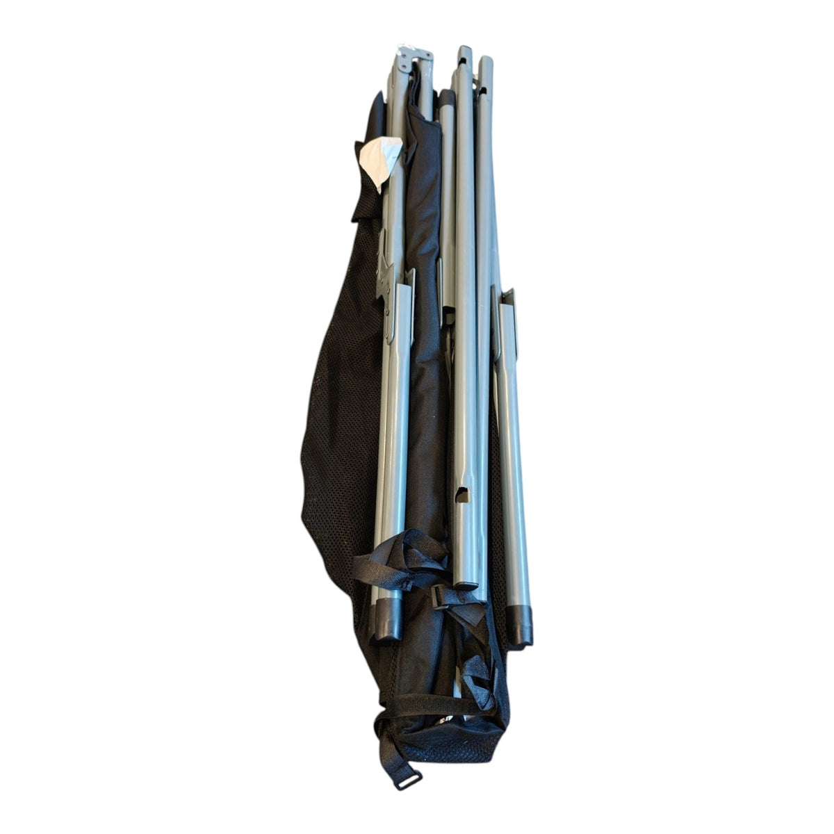 Coleman XL Mesh Cross Leg Camping Stretcher - folded frame