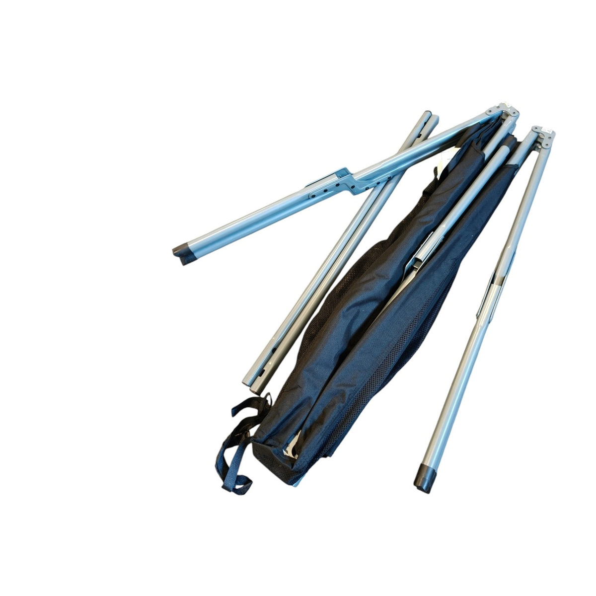 Coleman XL Mesh Cross Leg Camping Stretcher - frame detail