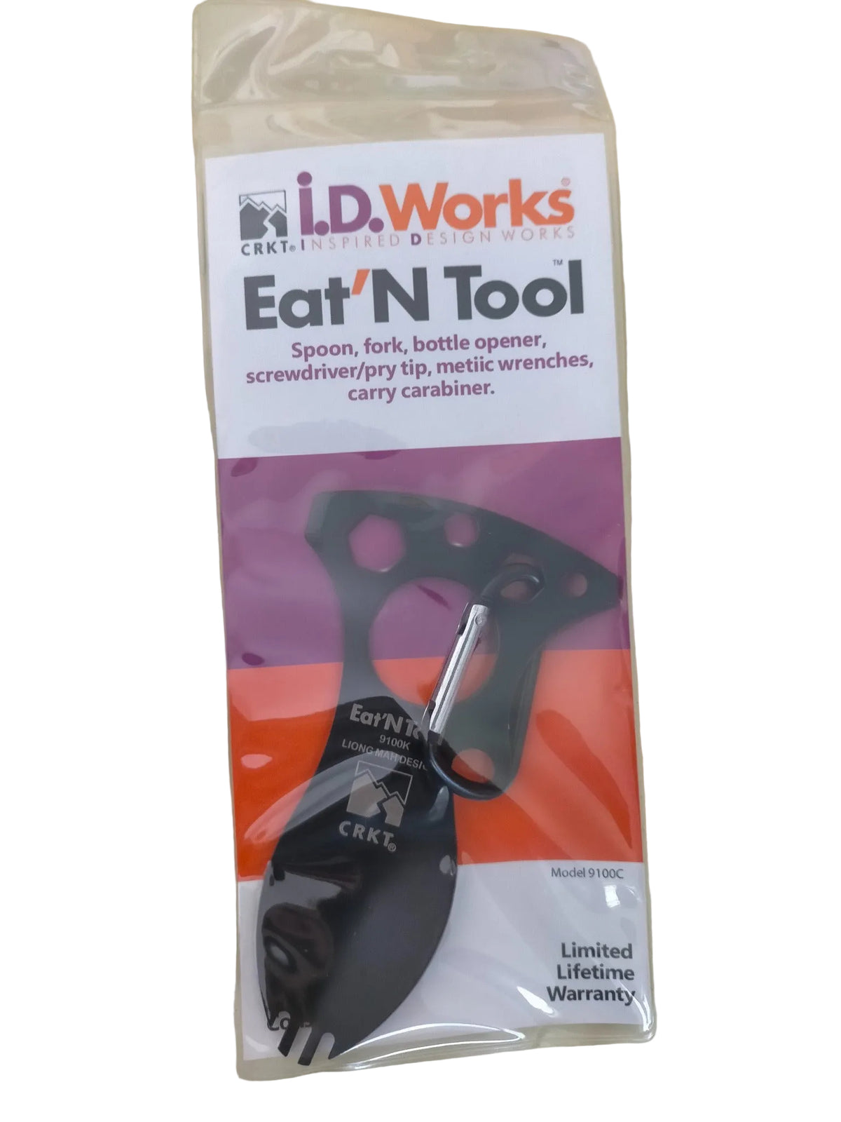 crkt eat n tool black packaging front