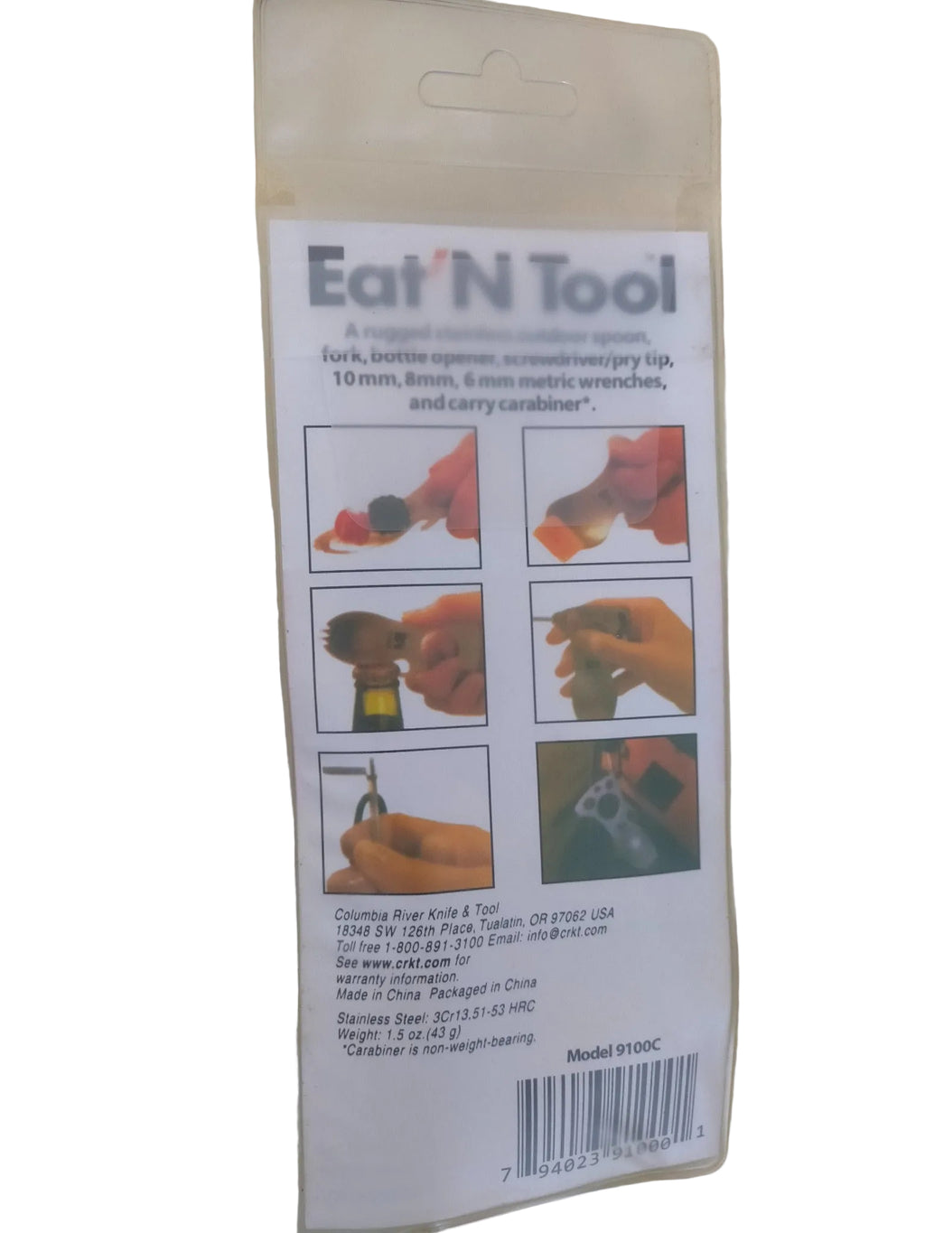 crkt eat n tool black packaging rear