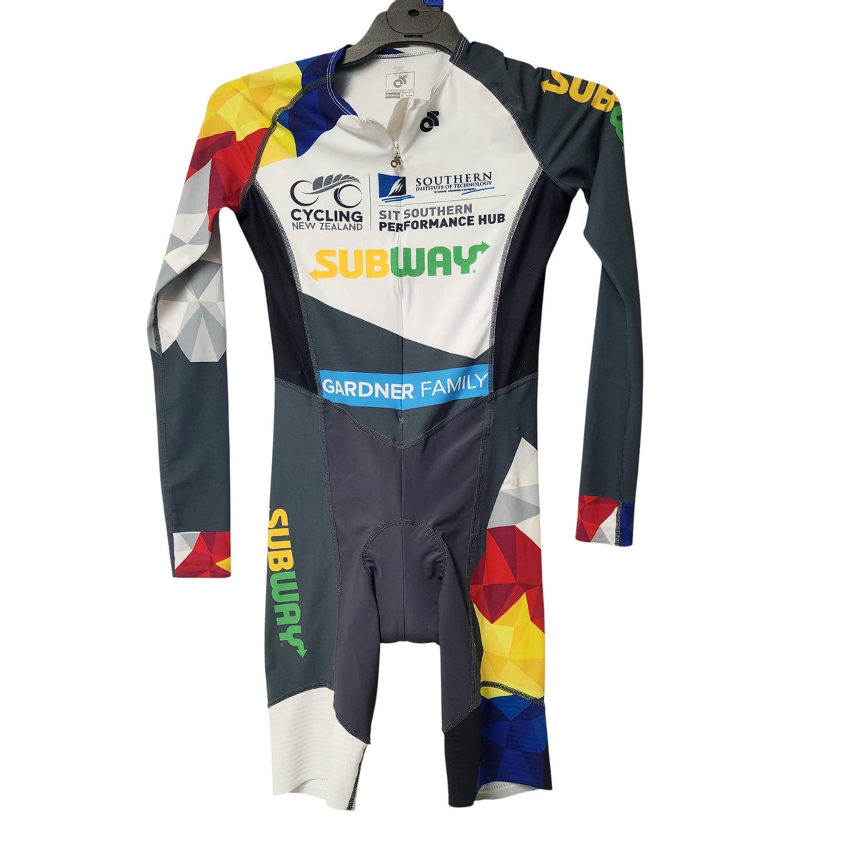 Front view of Cycling - Woman Skin Suit/Tri suit Small