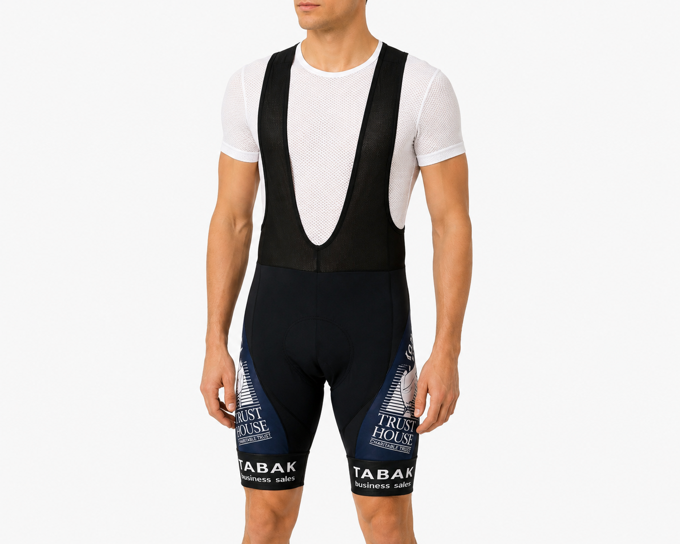 Trust House Cycling Bib Shorts – Unisex Size S