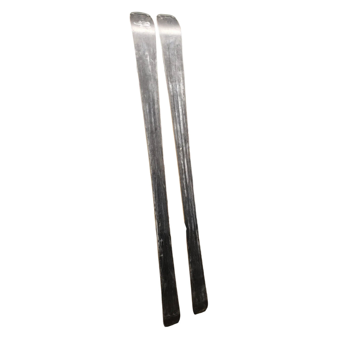Underside of Elan WaveFlex 78 Skis with Bindings — 168 cm