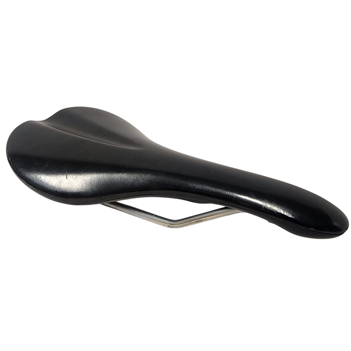 Side view of Fabric Scoop Bike Saddle