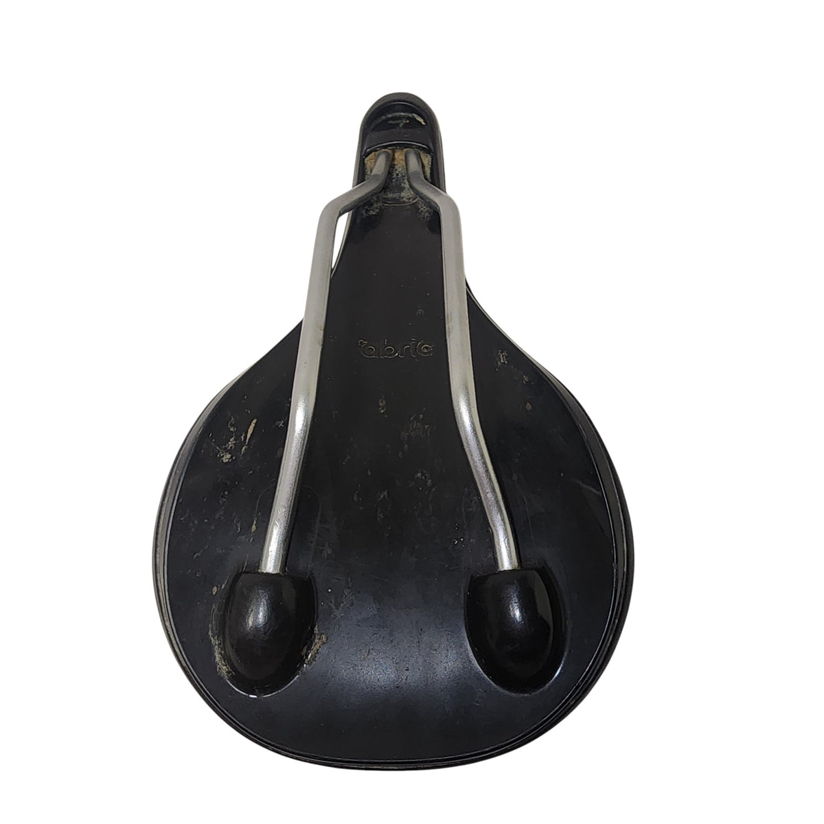 Underside of Fabric Scoop Bike Saddle