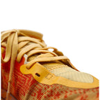 Hoka Trail Running Shoes - EU 41.5 - Orange Yellow - laces and upper