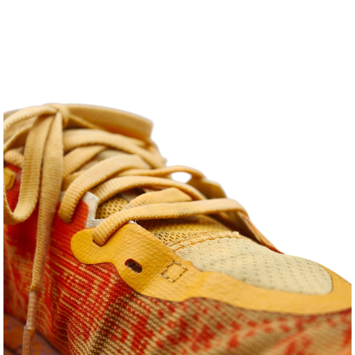 Hoka Trail Running Shoes - EU 41.5 - Orange Yellow - laces and upper