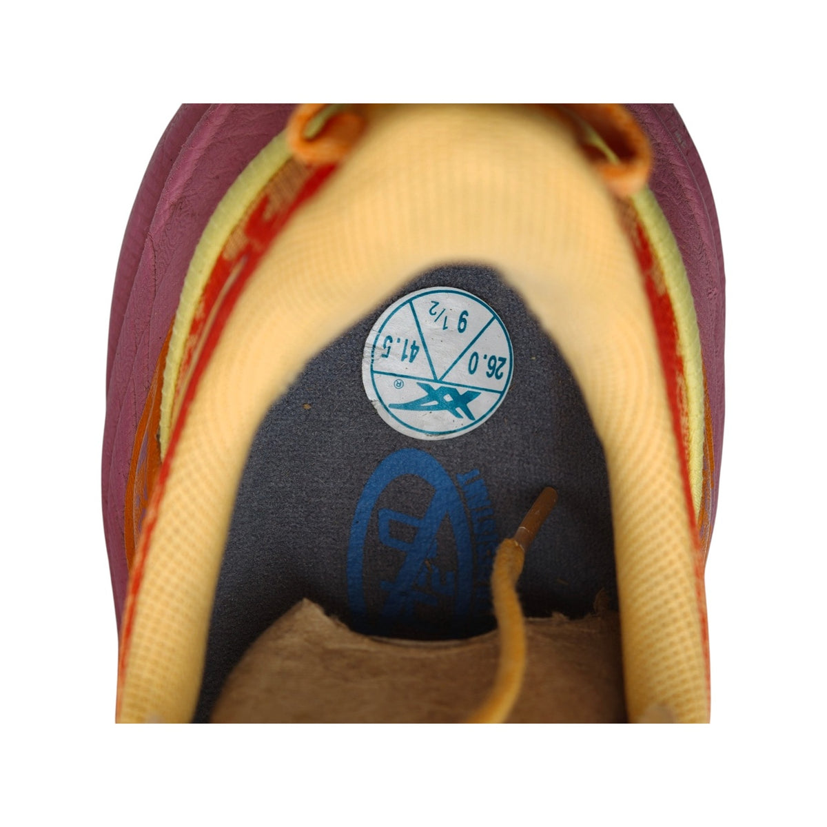Hoka Trail Running Shoes - EU 41.5 - Orange Yellow - size sticker