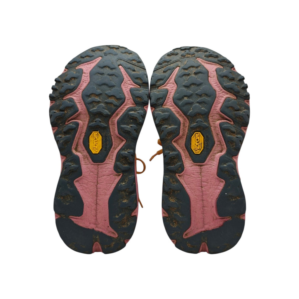 Hoka Trail Running Shoes - EU 41.5 - Orange Yellow - soles