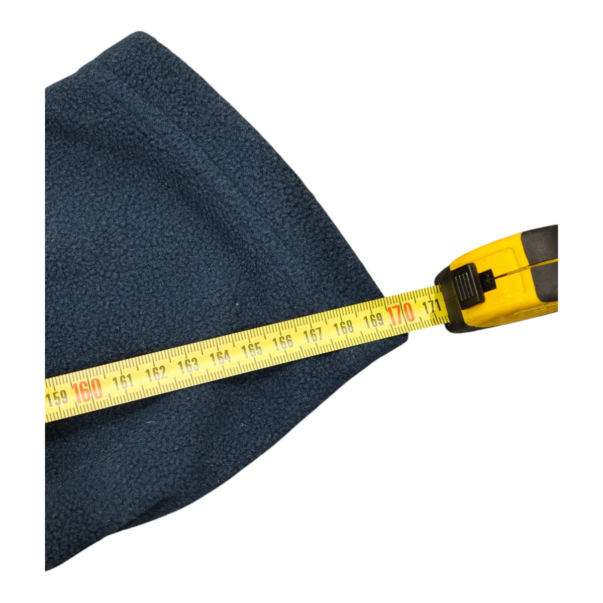 Tape-measure view of Hunting & Fishing Quarter-Zip Fleece Top - 2XL - Navy
