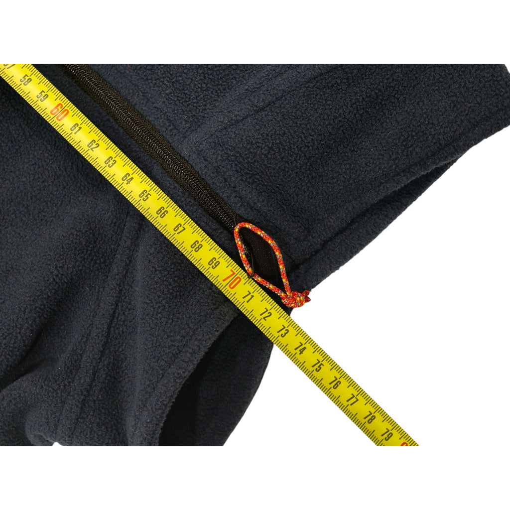 Tape-measure view of Hunting & Fishing Quarter-Zip Fleece Top - 2XL - Navy