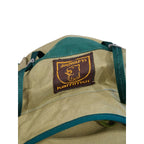 Karrimor Jaguar VI Tramping Backpack. Green and Tan. detail 34. Supplied view 35.
