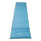Kathmandu Camp 75 Self-Inflating Mat - Light Blue and Grey - full mat