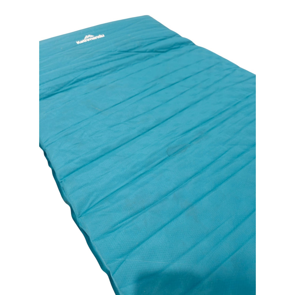 Kathmandu Camp 75 Self-Inflating Mat - Teal and Beige - detail 3