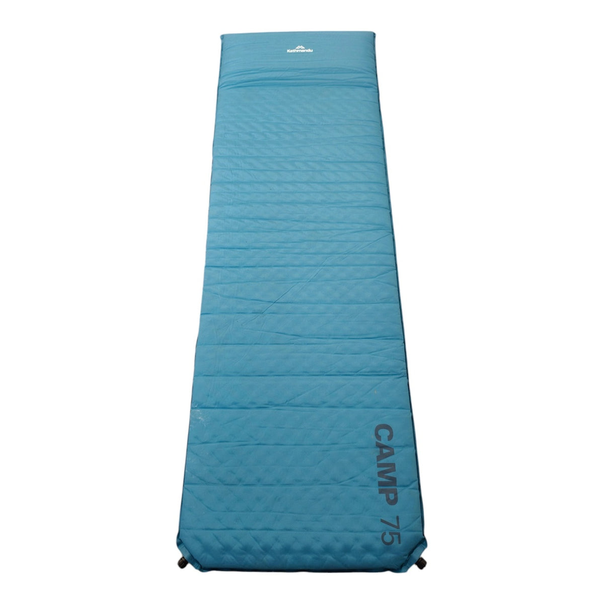 Kathmandu Camp 75 Self-Inflating Mat - Teal and Grey - full mat
