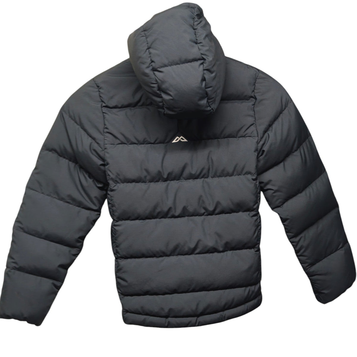 Rear view of Kathmandu Kids Hooded Down Jacket – Size 8