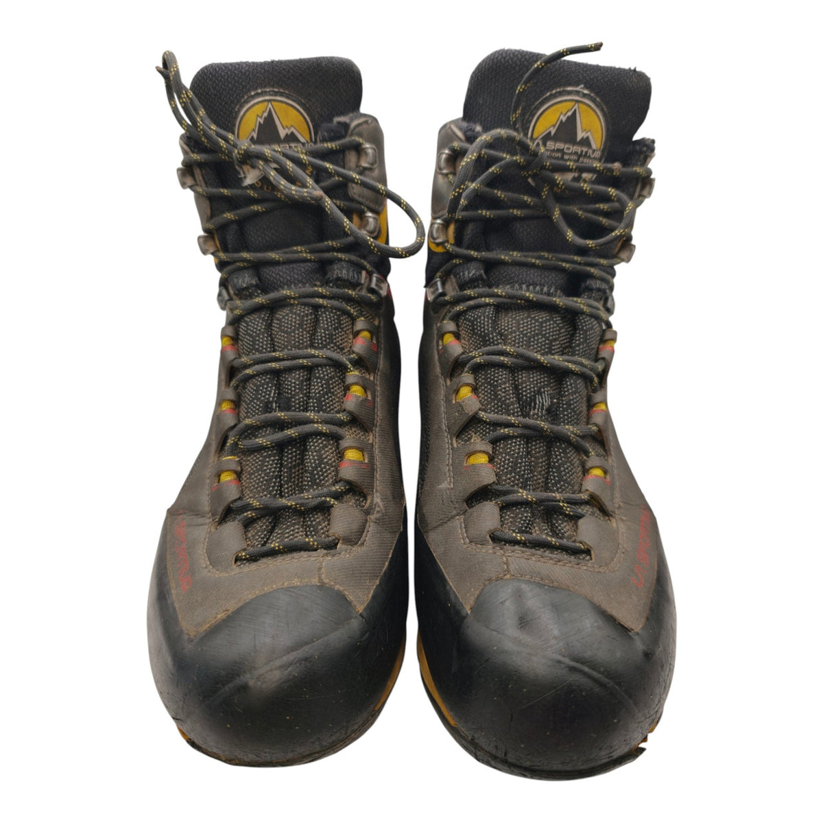 La Sportiva Gore-Tex Boots. EU 45. Sole and Tongue Damage. front pair. Supplied view 12.