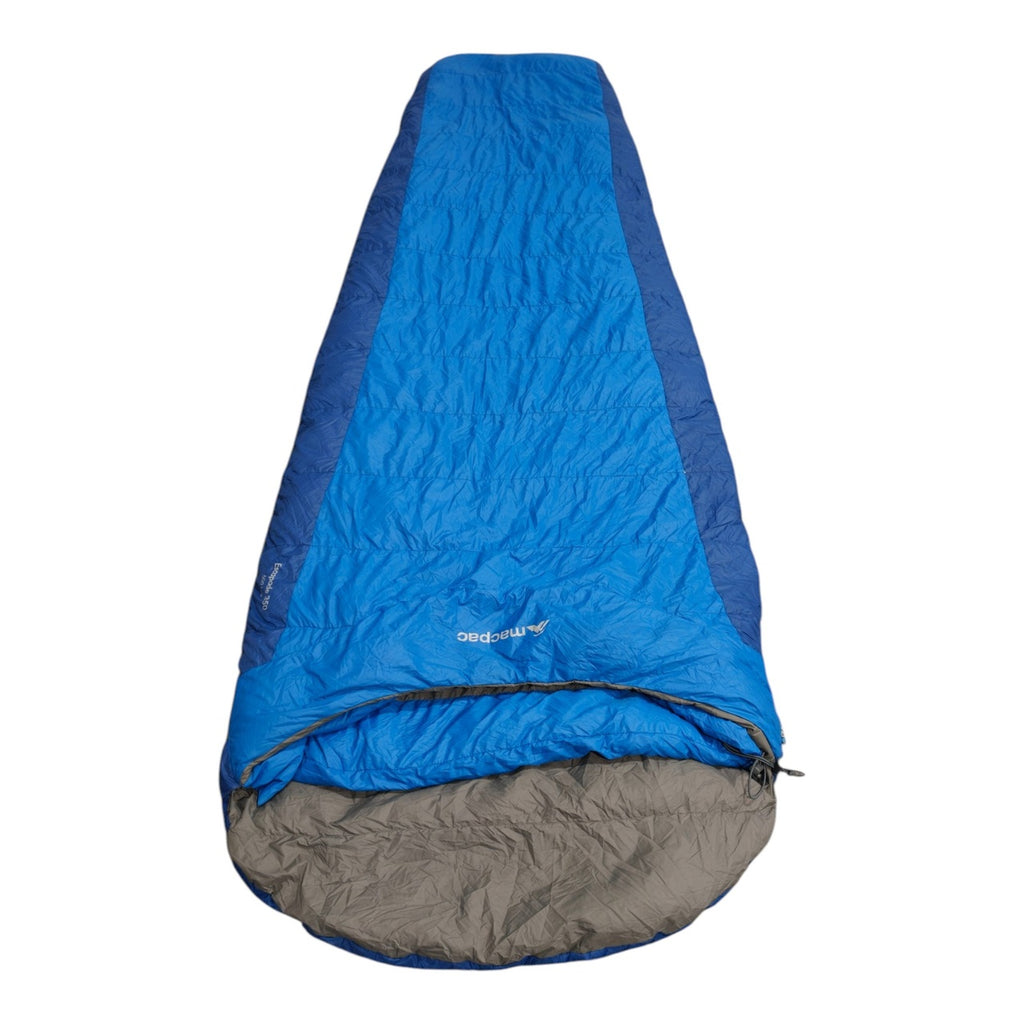 Macpac Escapade 350 Down Sleeping Bag - Standard - Blue - front
