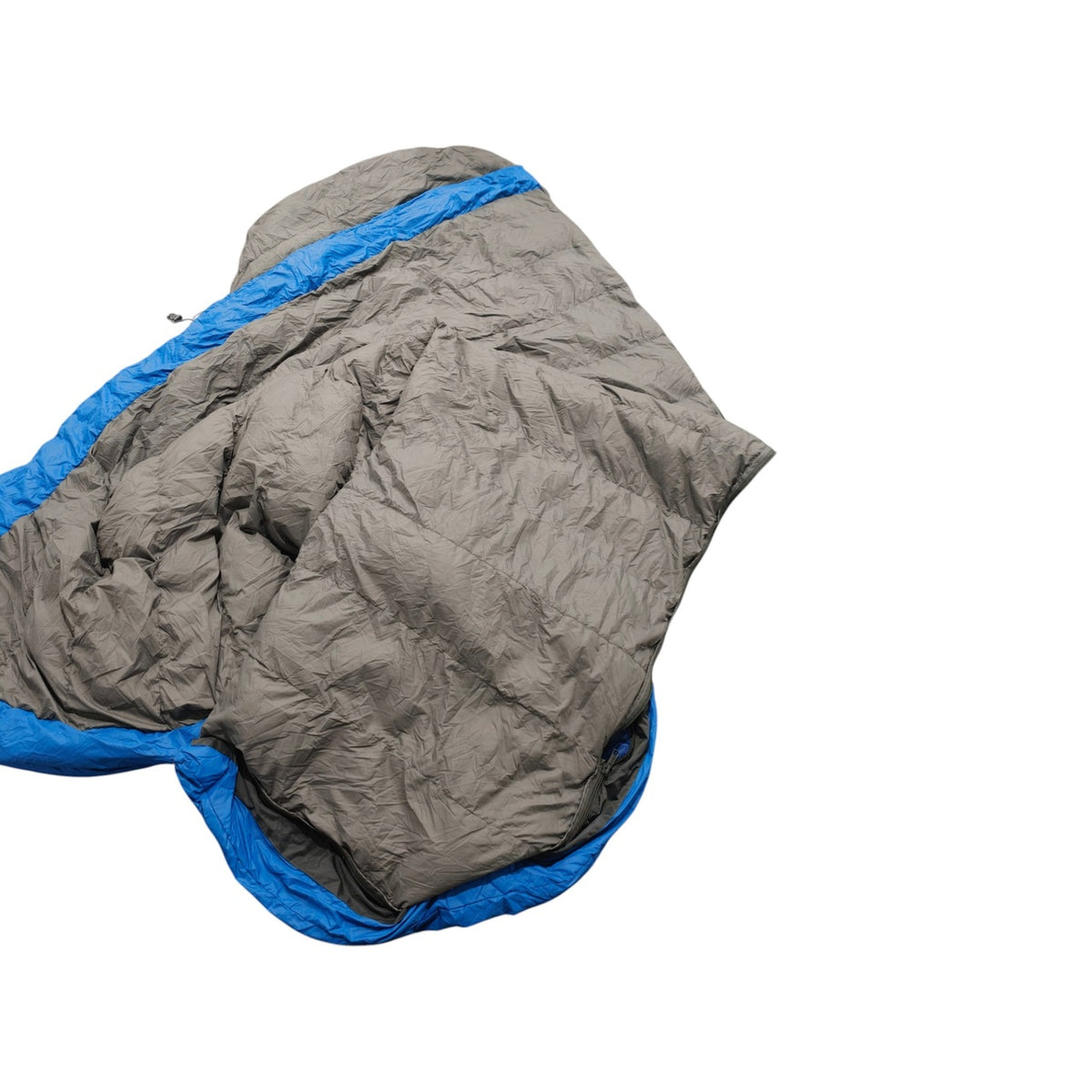 Macpac Escapade 350 Down Sleeping Bag - Standard - Blue - hood lining