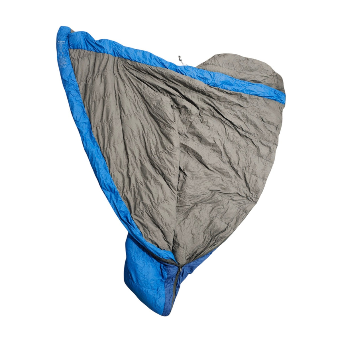 Macpac Escapade 350 Down Sleeping Bag - Standard - Blue - lining