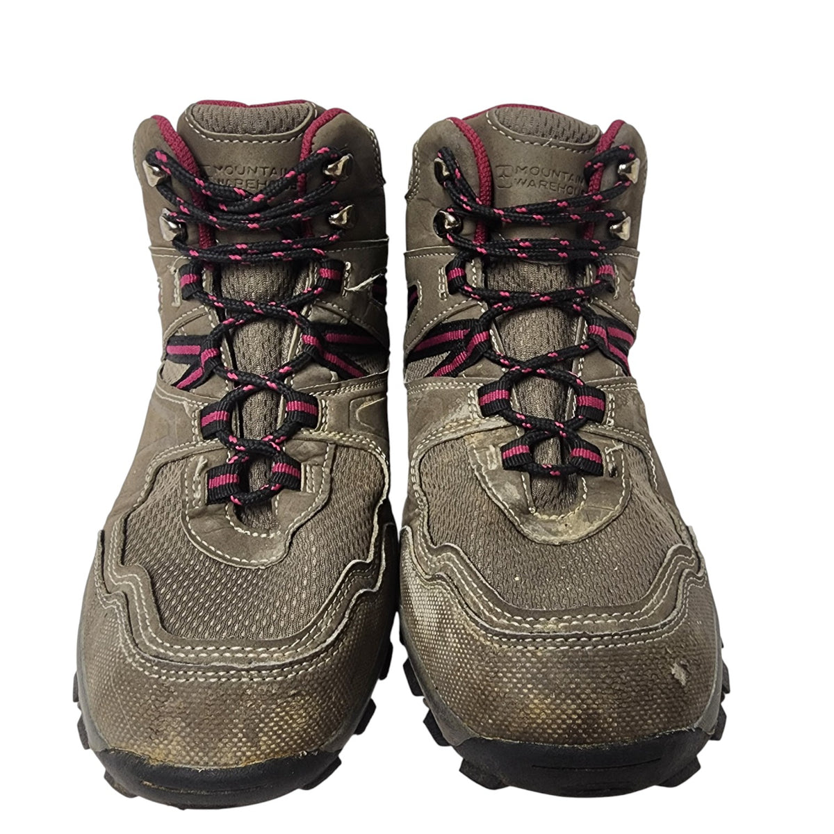 Front view of Mountain Warehouse Hiking Boots - UK 6