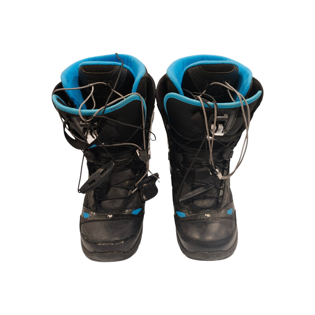Northwave Snowboard Boots - Mens US 9 / EU 42 - Black and Blue - front view of the pair