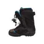 Northwave Snowboard Boots - Mens US 9 / EU 42 - Black and Blue - left-facing side view