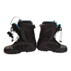 Northwave Snowboard Boots - Mens US 9 / EU 42 - Black and Blue - side profiles of both boots