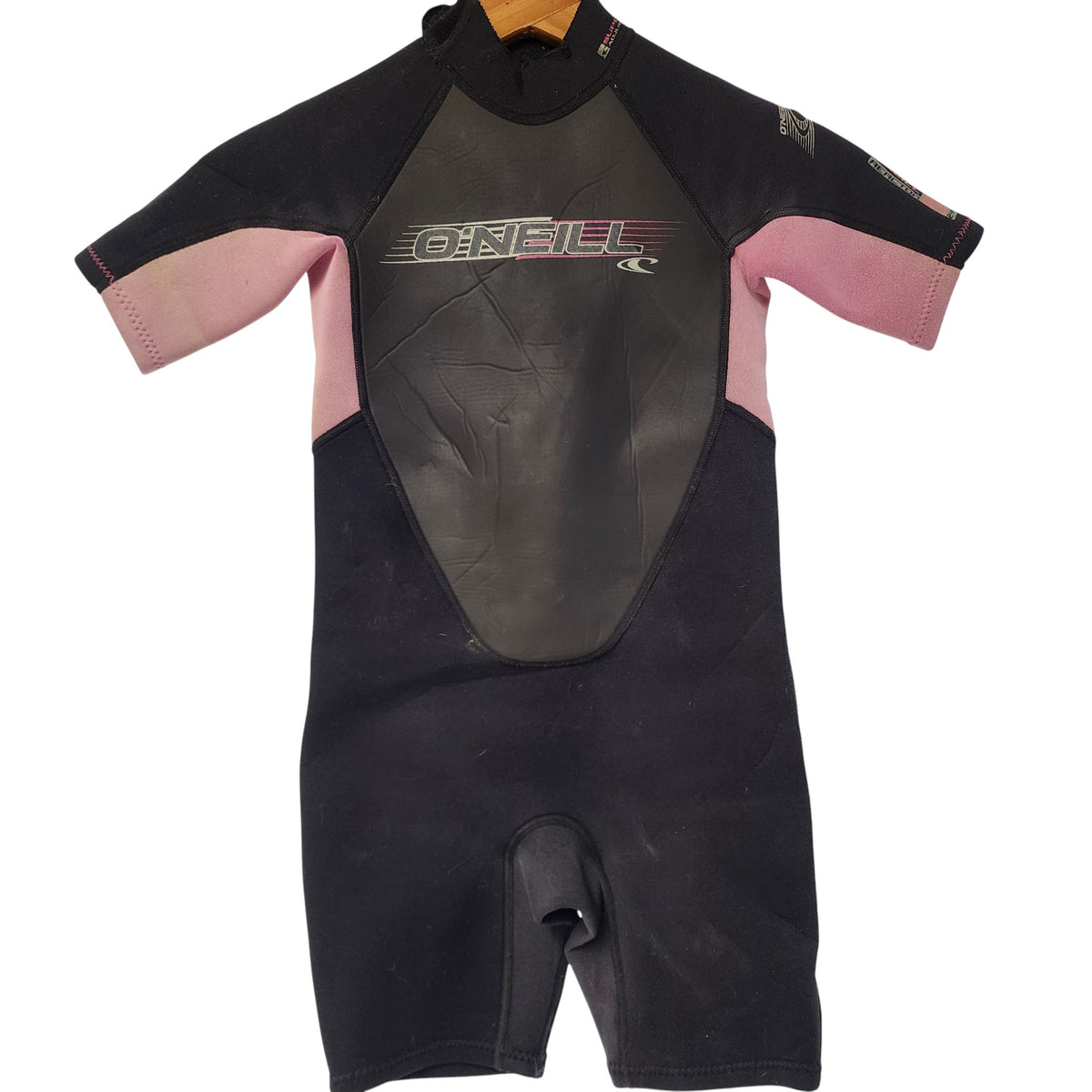 Front view of O'Neill Girls' Shorty Wetsuit - Size 8