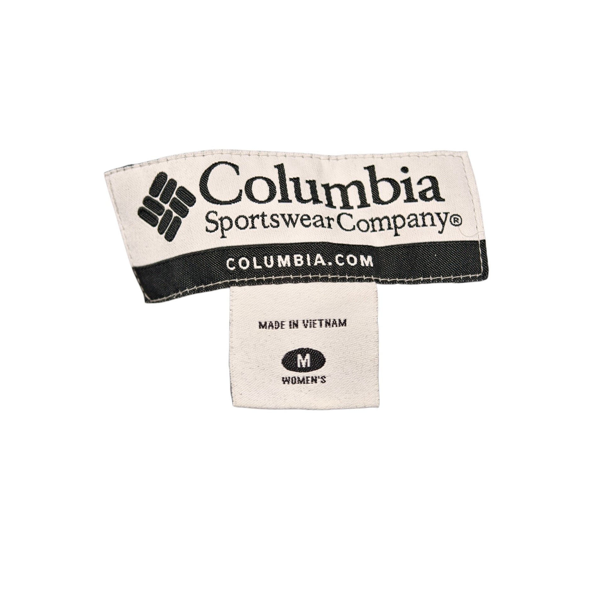 ReGear Columbia Sportswear Company women's size M clothing label tag