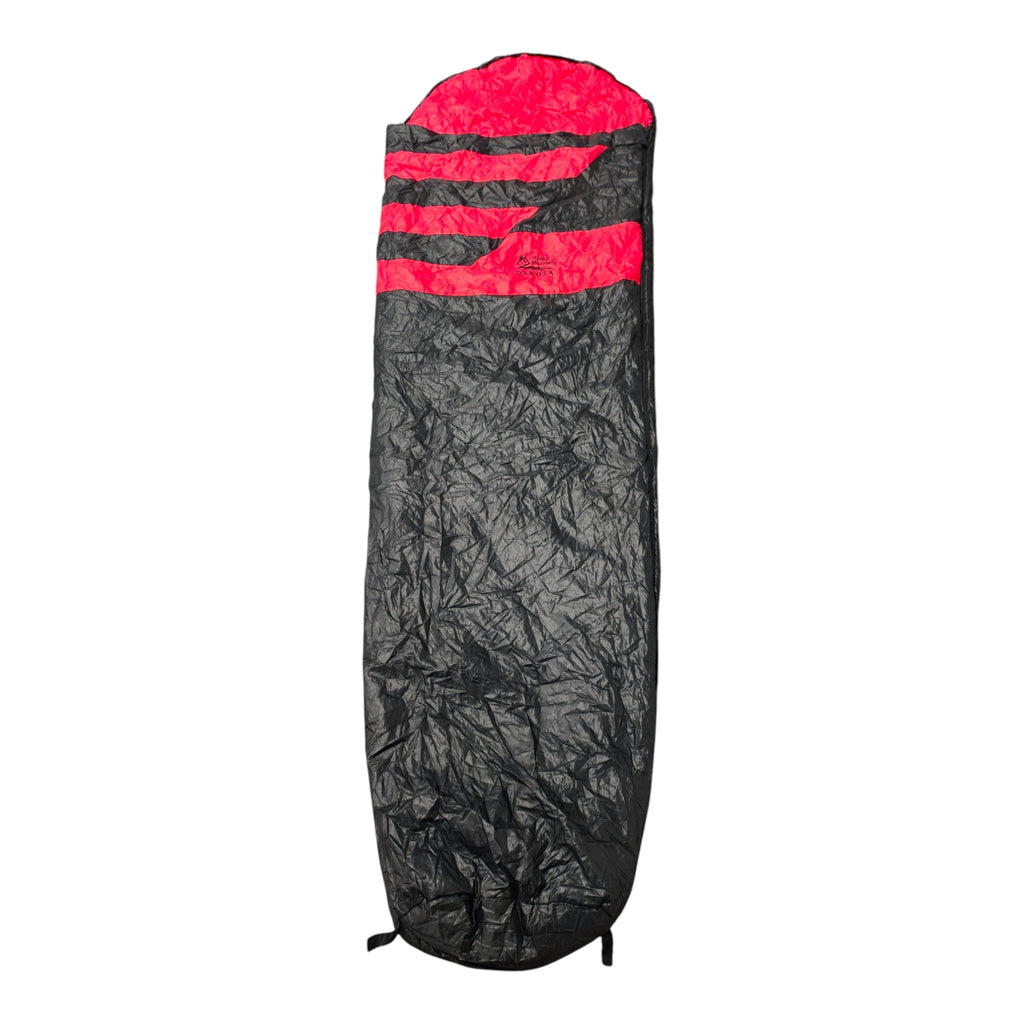 Rocky Mountain Dakota Sleeping Bag, Red and Black, full sleeping bag