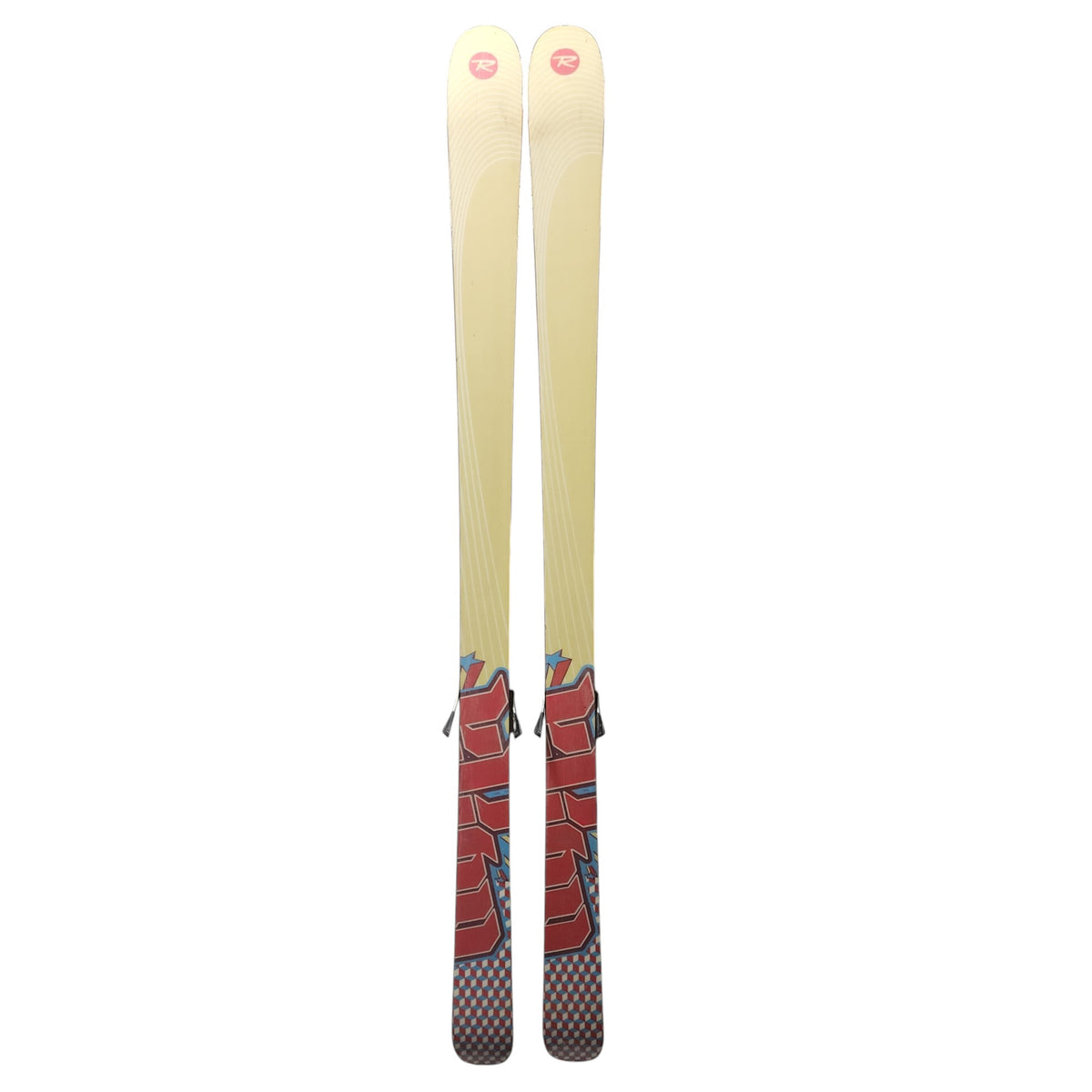 Base view of Rossignol Scratch Bling Twin-Tip Skis - 180 cm