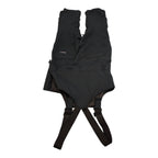 Roxy Junior DryFlight Snow Bib Pants - 10/M - Black - back and shoulder straps