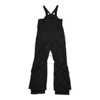Roxy Junior DryFlight Snow Bib Pants - 10/M - Black - front view