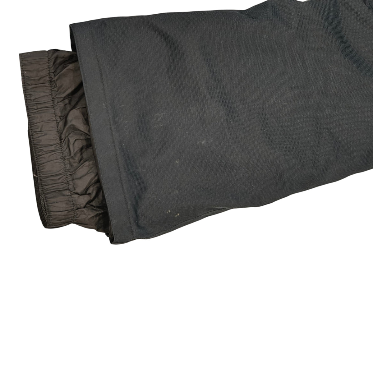 Roxy Junior DryFlight Snow Bib Pants - 10/M - Black - lower-leg marks and snow gaiter