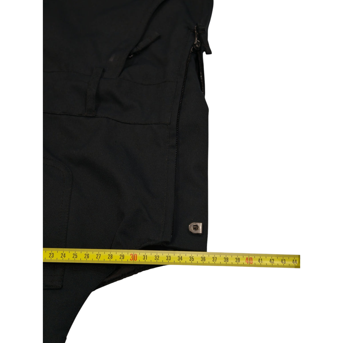 Roxy Junior DryFlight Snow Bib Pants - 10/M - Black - width measurement