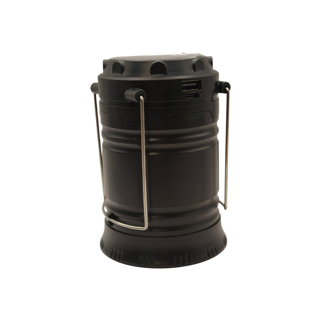 Solar Collapsible Camping Lantern and Torch closed back